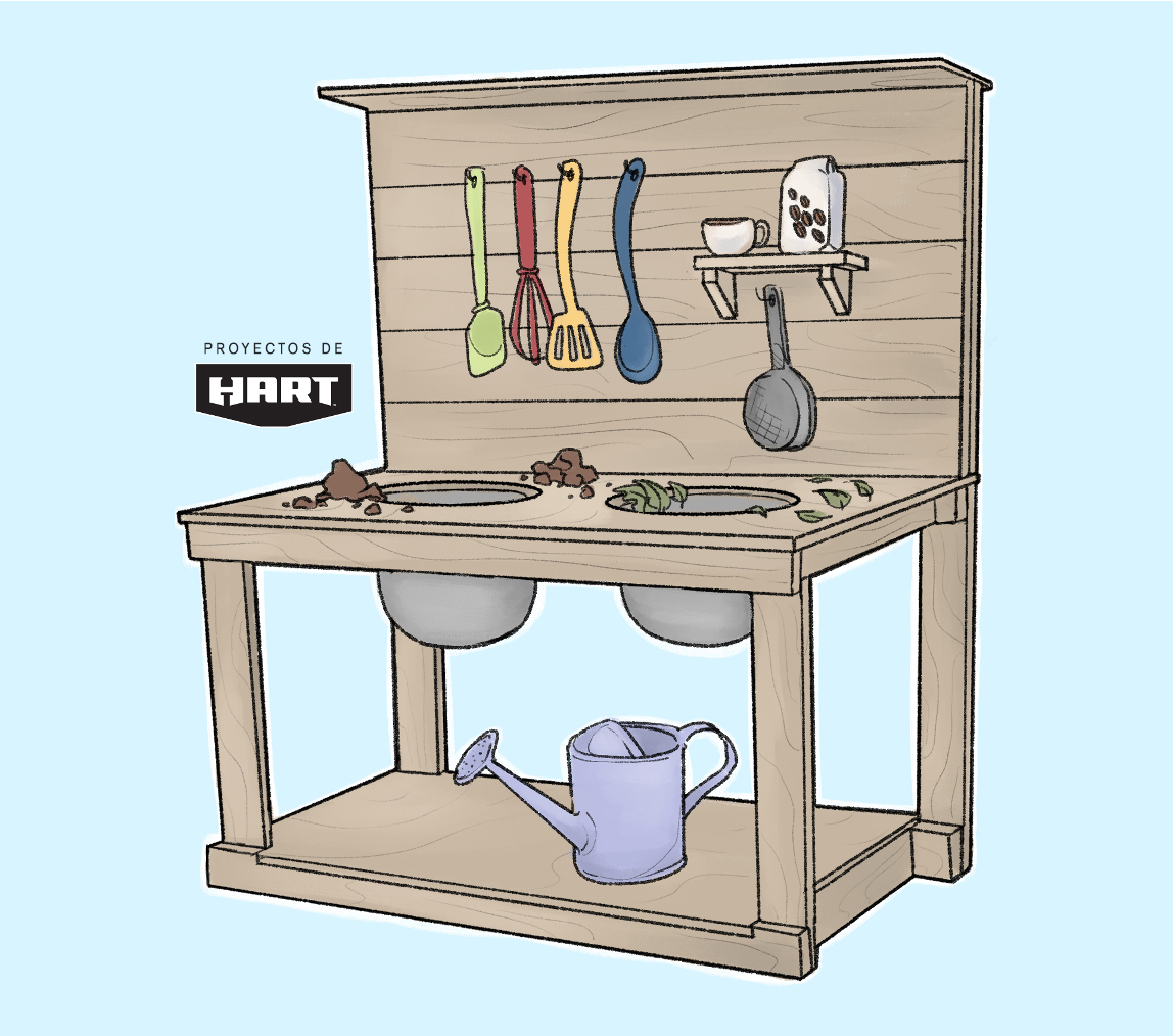 Prepare un poco de diversión: una cocina de juguete de bricolaje