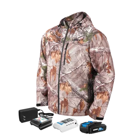 Kit de chaqueta térmica camuflada de 20 V