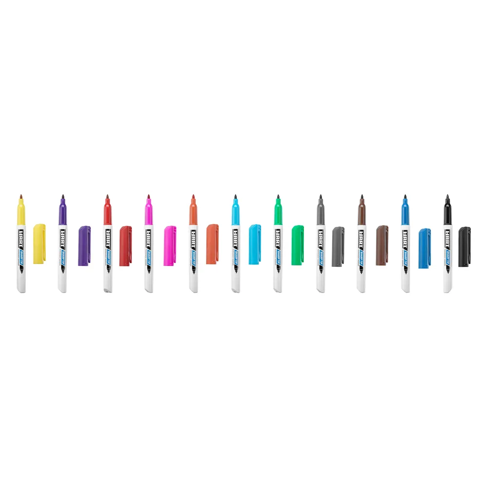 Imagen de Paquete de 48 marcadores de punta fina de varios colores